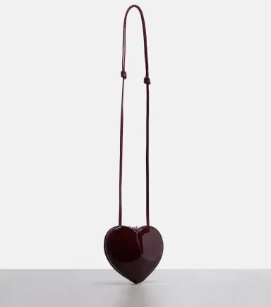 Alaïa Alaïa Le Caur Small patent leather crossbody bag | Thumbnail 3