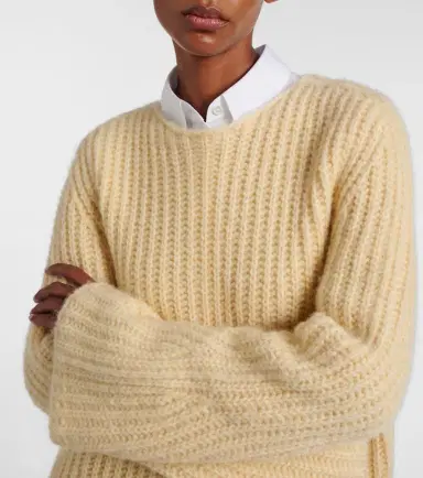 The Row Mirr ribbed-knit cashmere sweater | Thumbnail 2