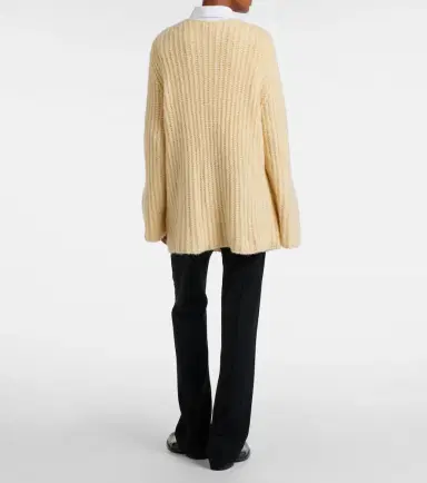 The Row Mirr ribbed-knit cashmere sweater | Thumbnail 3