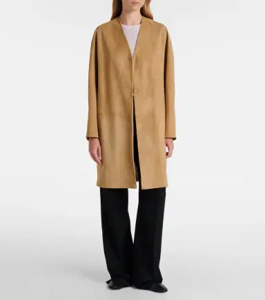 The Row Alarico suede coat | Thumbnail 3 The Row Alarico suede coat | Thumbnail 3