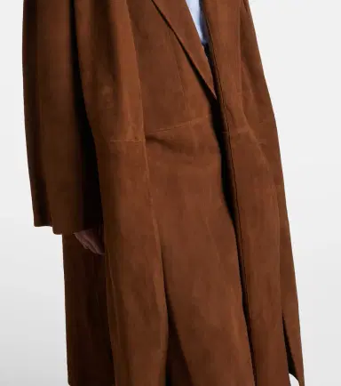 The Row Serenis suede coat | Thumbnail 2