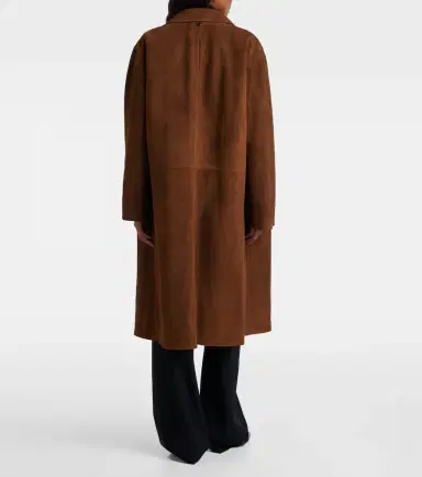 The Row Serenis suede coat | Thumbnail 5