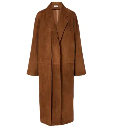 The Row Serenis suede coat | Thumbnail 1