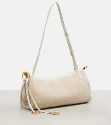 Alaïa Alaïa Le Click East West Small shearling shoulder bag | Thumbnail 2 Alaïa Alaïa Le Click East West Small shearling shoulder bag | Thumbnail 2