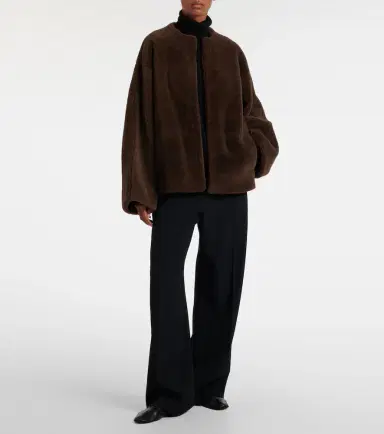 The Row Valorin shearling jacket | Thumbnail 4 The Row Valorin shearling jacket | Thumbnail 4