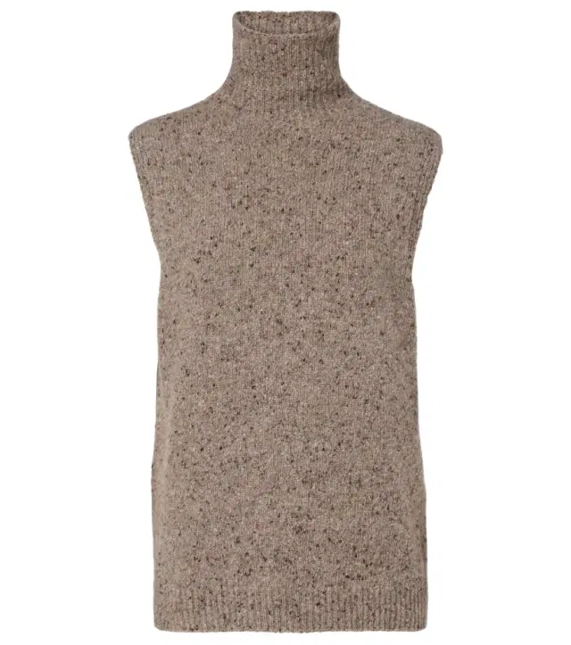 The Row Merilas cashmere turtleneck top