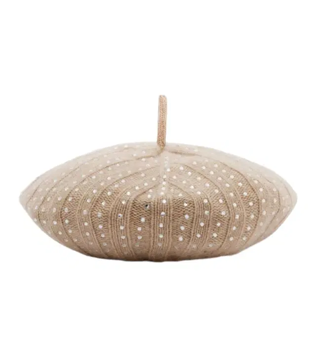 Max Mara Svelto embellished cashmere beret