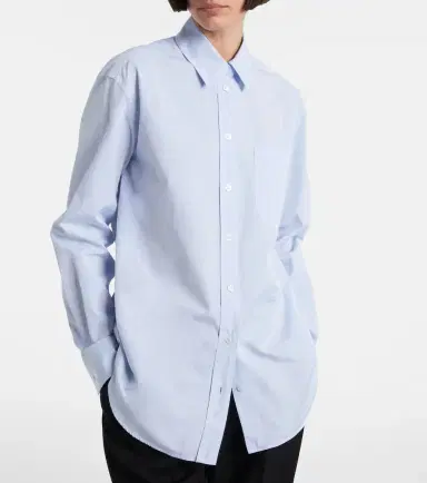 The Row Gavina cotton chambray shirt | Thumbnail 2