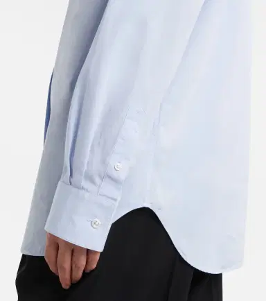 The Row Gavina cotton chambray shirt | Thumbnail 4