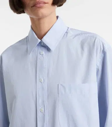The Row Gavina cotton chambray shirt | Thumbnail 5