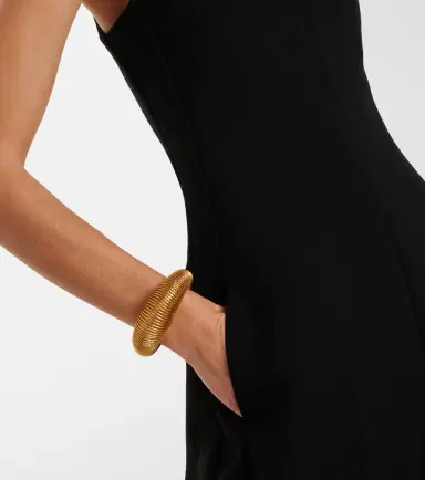 Alaïa Alaïa Logo cuff bracelet | Thumbnail 5