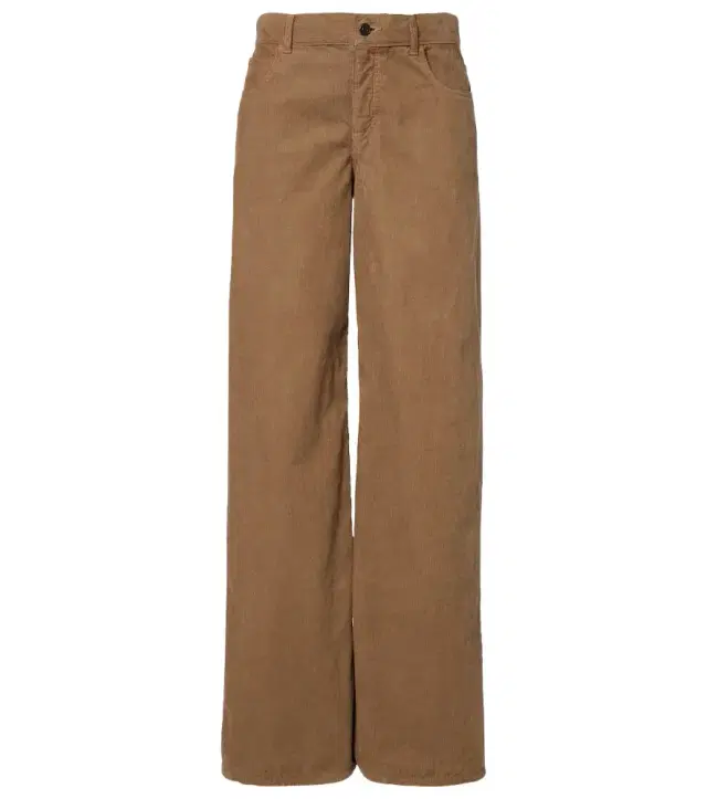 The Row Eglitta low-rise corduroy wide-leg pants