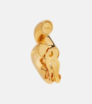 Alaïa Alaïa Torsion clip-on earrings | Thumbnail 3