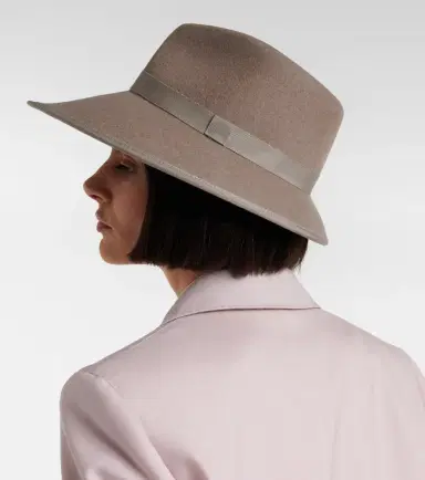 Max Mara Locusta wool felt fedora hat | Thumbnail 4 Max Mara Locusta wool felt fedora hat | Thumbnail 4