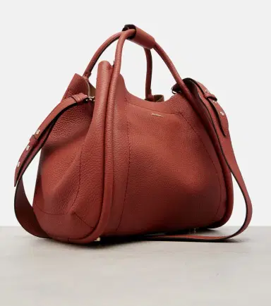 Max Mara Marine Small leather tote bag | Thumbnail 2