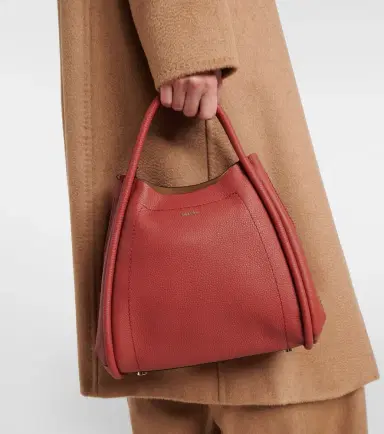 Max Mara Marine Small leather tote bag | Thumbnail 6