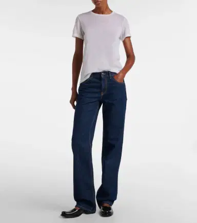 The Row Carlyl mid-rise straight jeans | Thumbnail 4 The Row Carlyl mid-rise straight jeans | Thumbnail 4