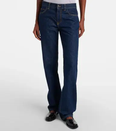 The Row Carlyl mid-rise straight jeans | Thumbnail 5 The Row Carlyl mid-rise straight jeans | Thumbnail 5