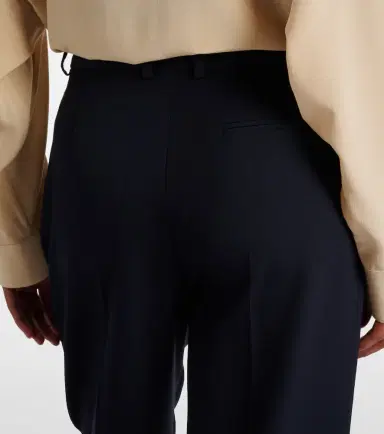 The Row Virgil wool gabardine wide-leg pants | Thumbnail 4 The Row Virgil wool gabardine wide-leg pants | Thumbnail 4