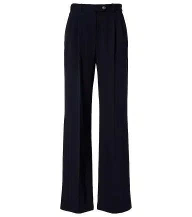 The Row Virgil wool gabardine wide-leg pants | Thumbnail 1 The Row Virgil wool gabardine wide-leg pants | Thumbnail 1