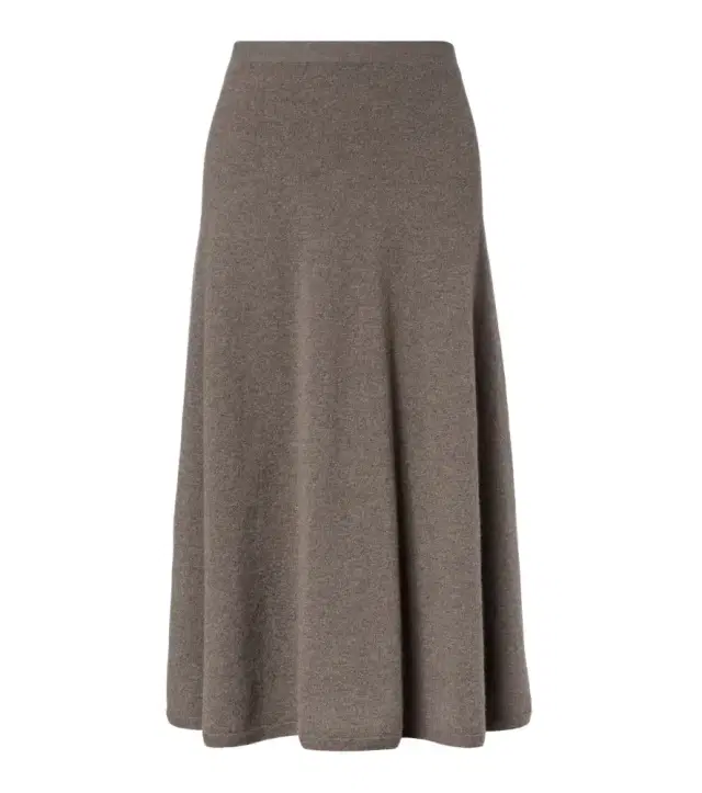 Masini cashmere midi skirt