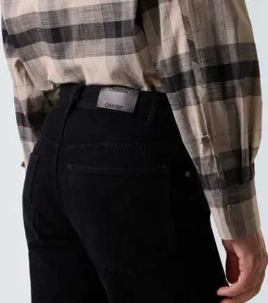 Calvin Klein Collection Tyson checked cotton shirt | Thumbnail 5