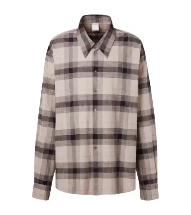 Calvin Klein Collection Tyson checked cotton shirt | Thumbnail 1