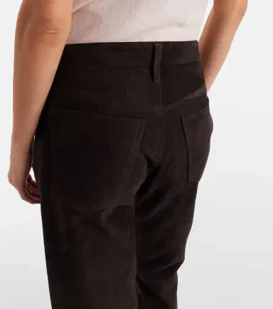 Citizens of Humanity Winslow mid-rise suede straight-leg pants | Thumbnail 2 Citizens of Humanity Winslow mid-rise suede straight-leg pants | Thumbnail 2