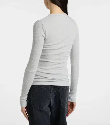 AGOLDE Delphi ribbed-knit top | Thumbnail 4