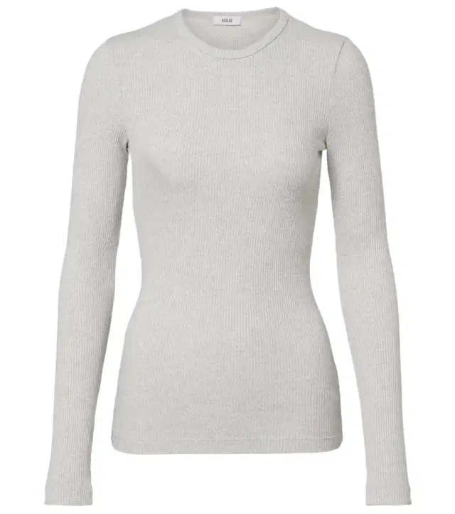 Delphi ribbed-knit top