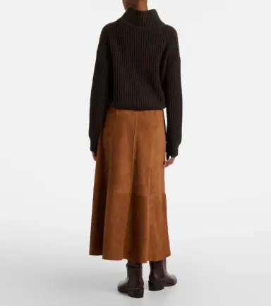 Citizens of Humanity Cassia suede midi skirt | Thumbnail 2 Citizens of Humanity Cassia suede midi skirt | Thumbnail 2