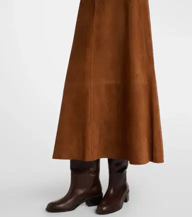 Citizens of Humanity Cassia suede midi skirt | Thumbnail 3 Citizens of Humanity Cassia suede midi skirt | Thumbnail 3