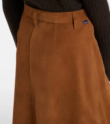Citizens of Humanity Cassia suede midi skirt | Thumbnail 5 Citizens of Humanity Cassia suede midi skirt | Thumbnail 5