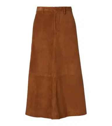 Citizens of Humanity Cassia suede midi skirt | Thumbnail 1 Citizens of Humanity Cassia suede midi skirt | Thumbnail 1