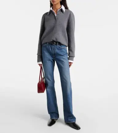 AGOLDE Leena flared jeans | Thumbnail 4