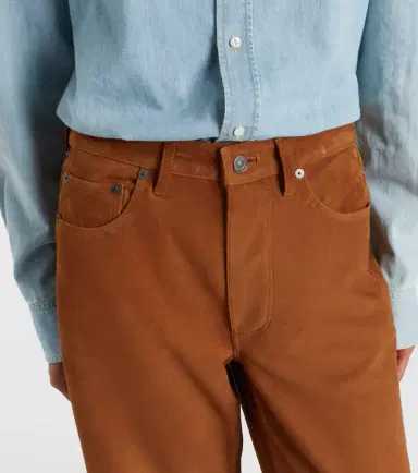 Citizens of Humanity Miro mid-rise suede straight-leg pants | Thumbnail 2 Citizens of Humanity Miro mid-rise suede straight-leg pants | Thumbnail 2