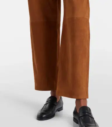Citizens of Humanity Miro mid-rise suede straight-leg pants | Thumbnail 5 Citizens of Humanity Miro mid-rise suede straight-leg pants | Thumbnail 5