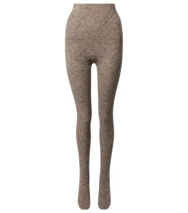Mumu cashmere tweed tights
