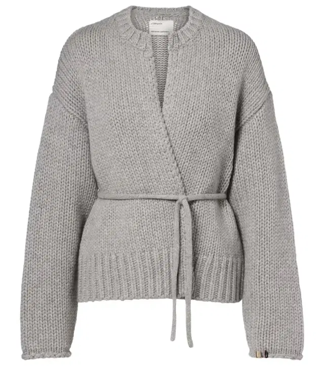 Extreme Cashmere Ginza cashmere wrap cardigan