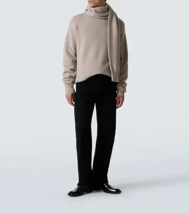 Calvin Klein Collection Rex scarf-detail cashmere sweater | Thumbnail 5