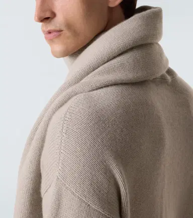 Calvin Klein Collection Rex scarf-detail cashmere sweater | Thumbnail 6