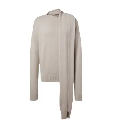 Calvin Klein Collection Rex scarf-detail cashmere sweater | Thumbnail 1