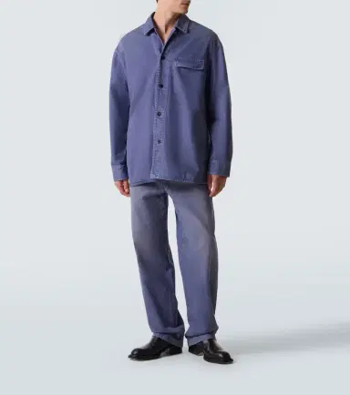 Calvin Klein Collection Kostas denim overshirt | Thumbnail 3