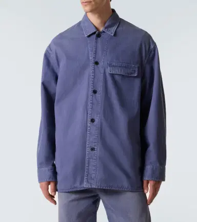 Calvin Klein Collection Kostas denim overshirt | Thumbnail 4