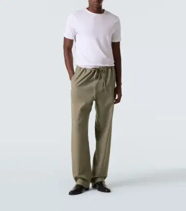 Calvin Klein Collection Benjamin wool straight pants | Thumbnail 4