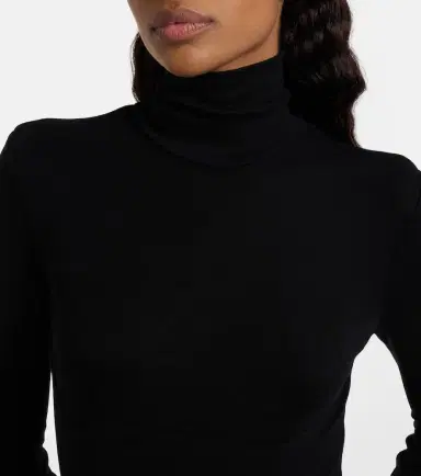 AGOLDE Wilma jersey turtleneck bodysuit | Thumbnail 2
