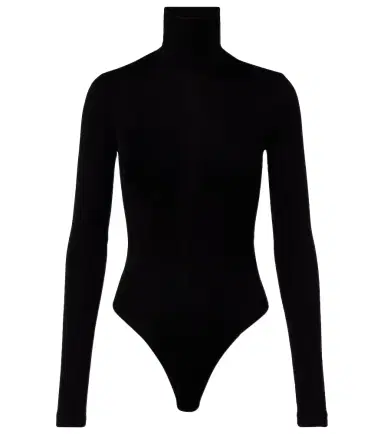 AGOLDE Wilma jersey turtleneck bodysuit | Thumbnail 1