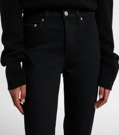AGOLDE Ingram Split high-rise waist skinny jeans | Thumbnail 2