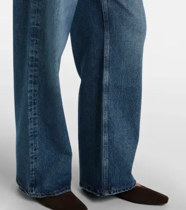 AGOLDE Low Slung Baggy mid-rise wide-leg jeans | Thumbnail 3