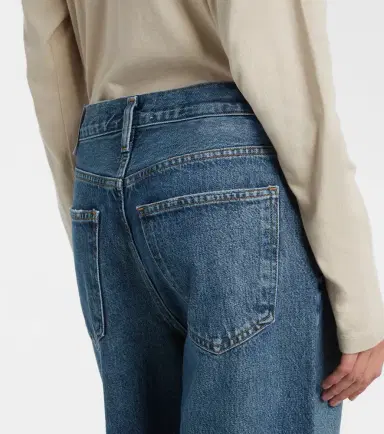 AGOLDE Low Slung Baggy mid-rise wide-leg jeans | Thumbnail 6